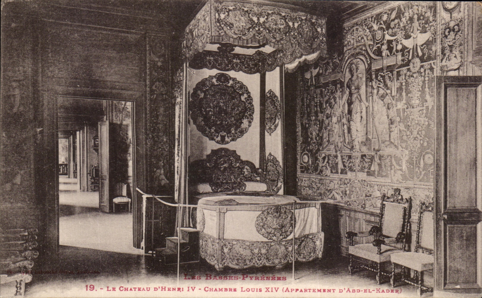 CPA Le Chateau D'Henri IV Chambre Louis XIV