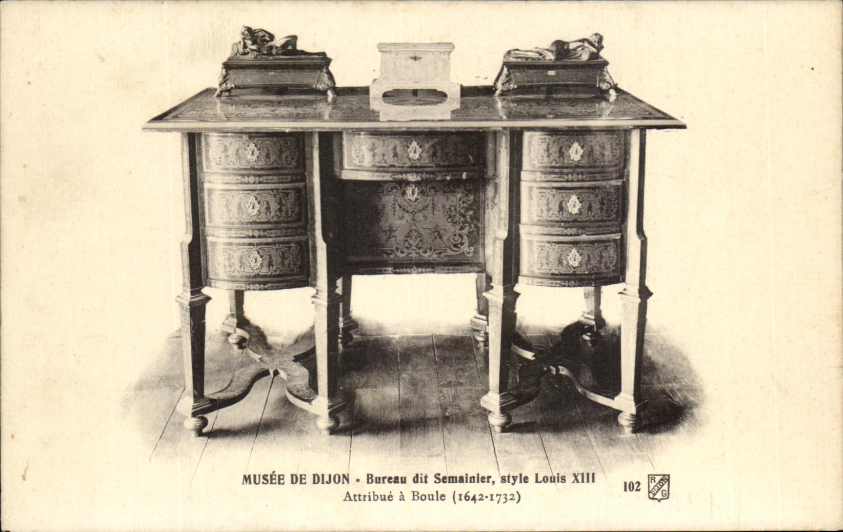 CPA Museum Of Dijon Office known as Weekly style Louis XIII