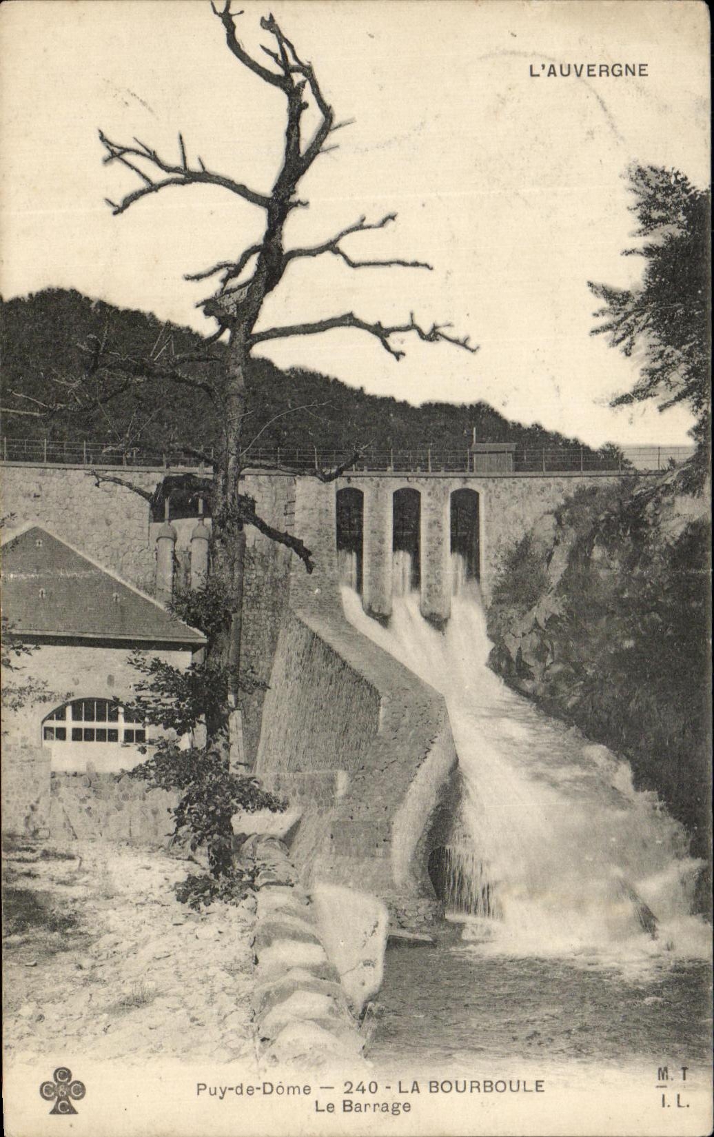 CPA Auvergne Puy De Dome Bourboule Stopping