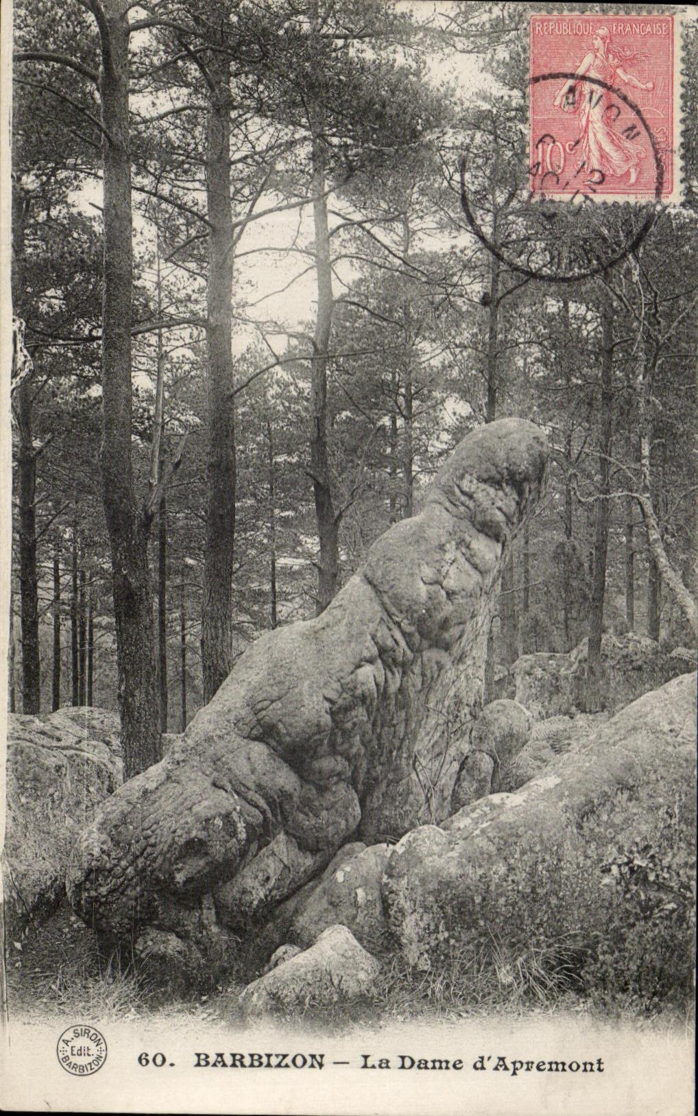 CPA Barbizon the Lady of Apremont