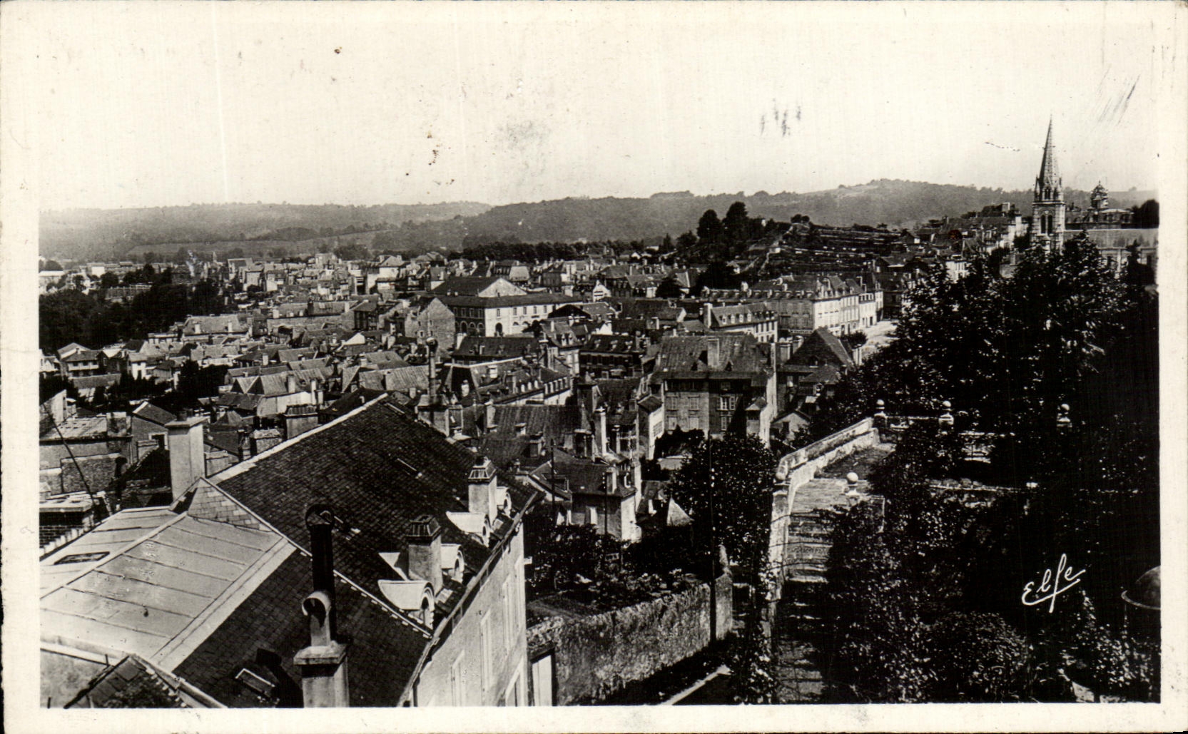 CPA the Pyrenees Ocean Oloron Sainte Marie View