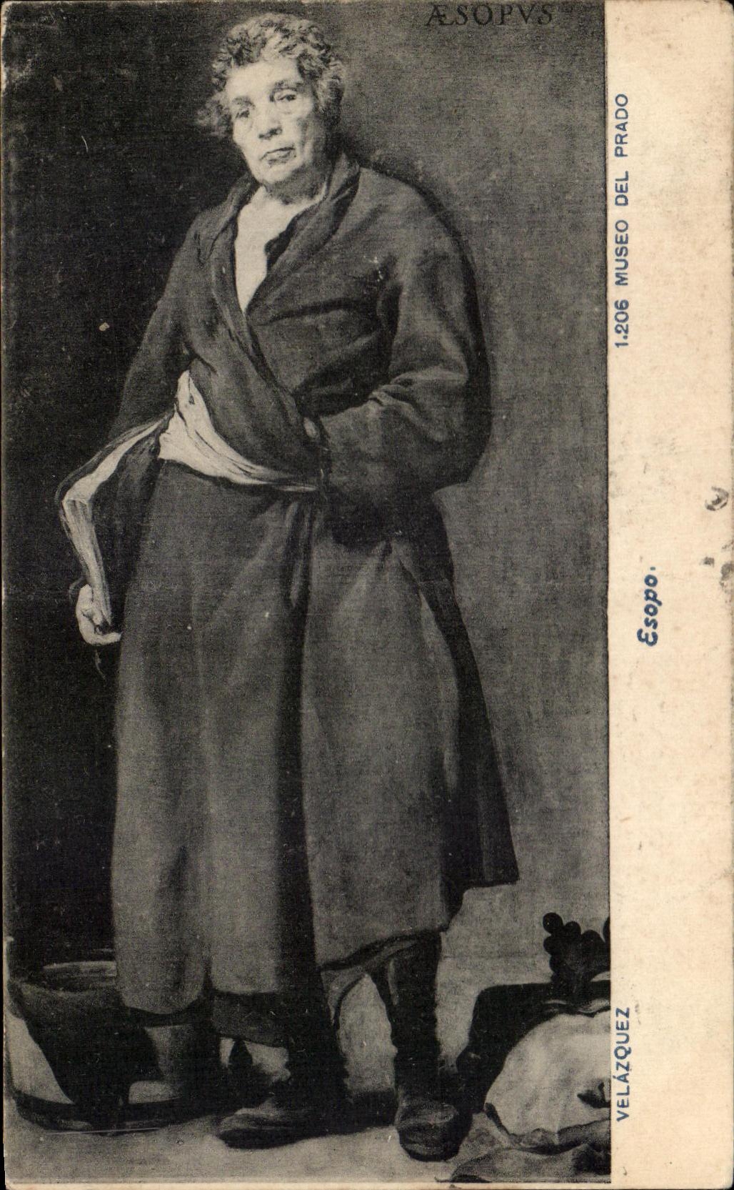 CPA Velazquez Museo Del Prado
