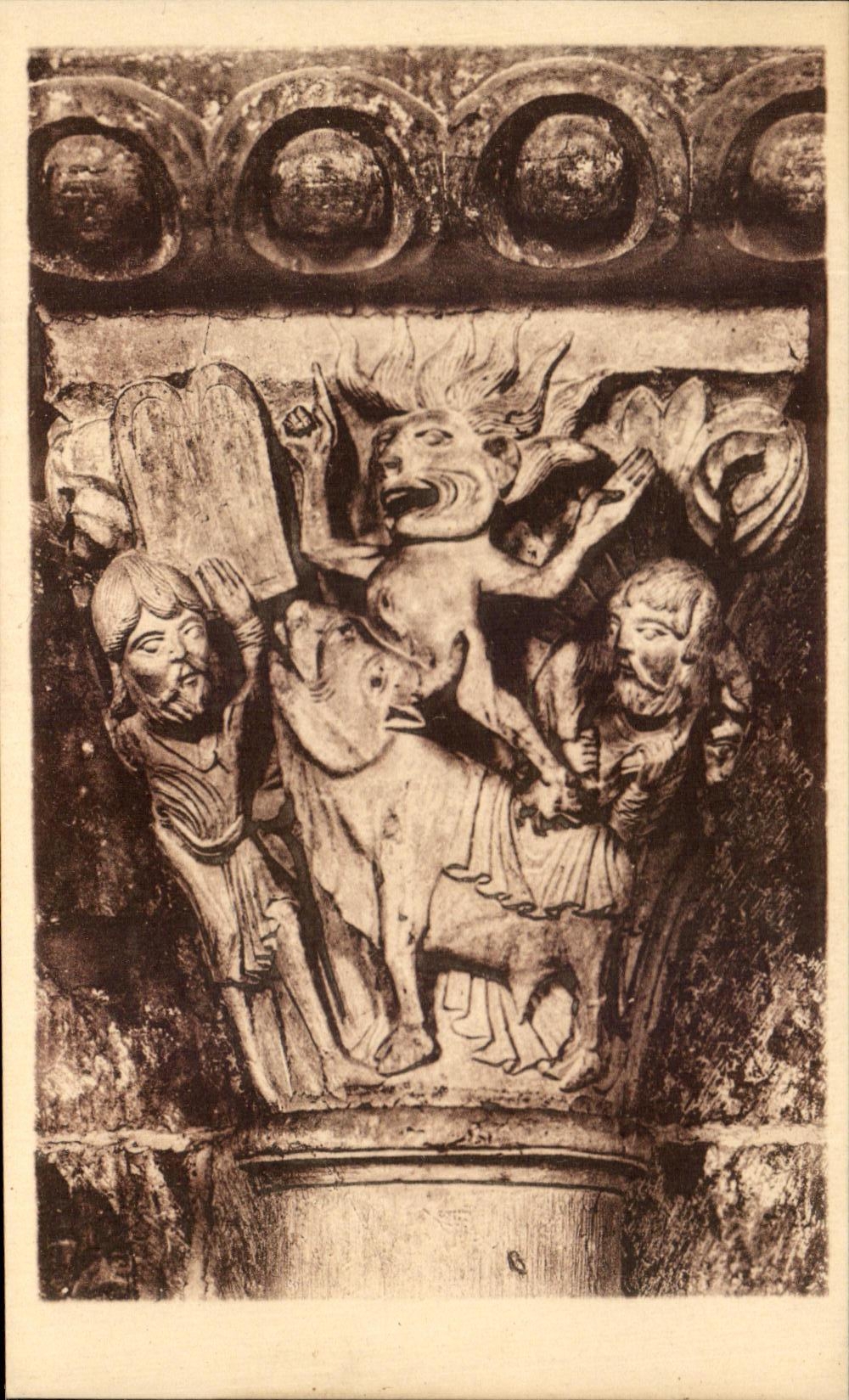 CPA Vezelay Church Of the Madeleine Capital Of the Sixth Pillar