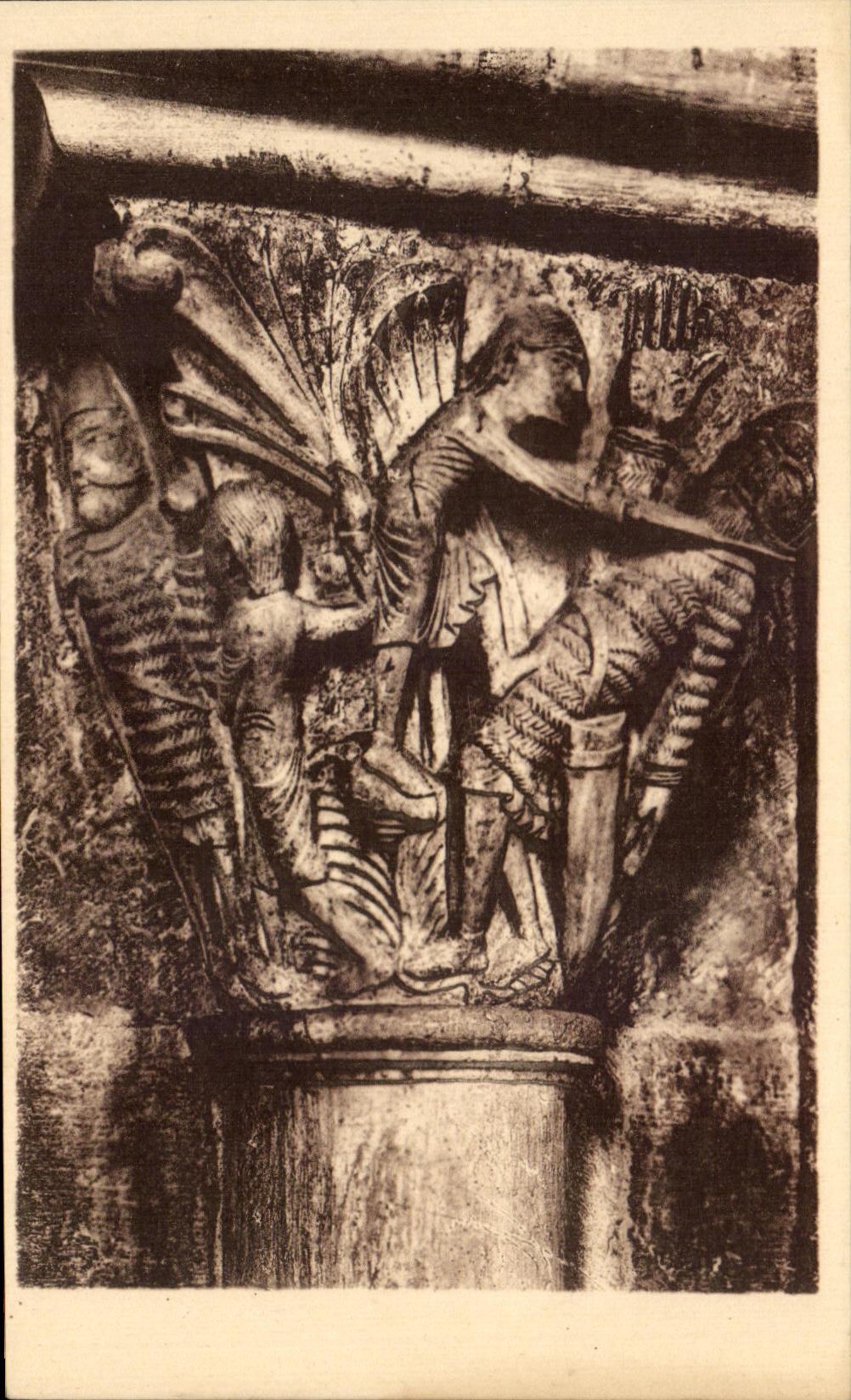 CPA Vezelay Church Of the Madeleine Capital Of the Fourth Pillar