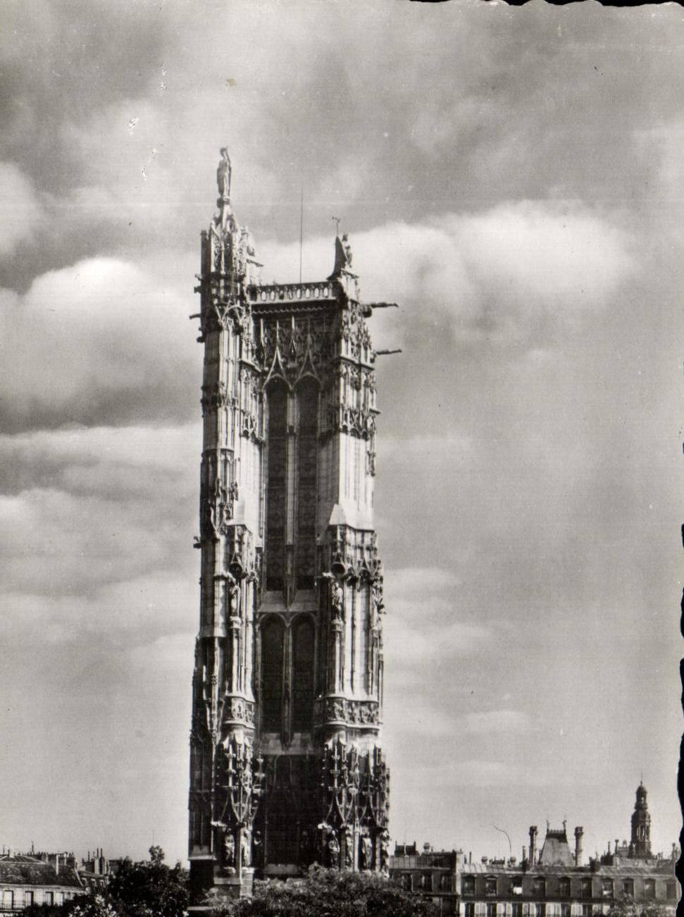 CPA Paris And Its Wonders Tower Saint Jacques