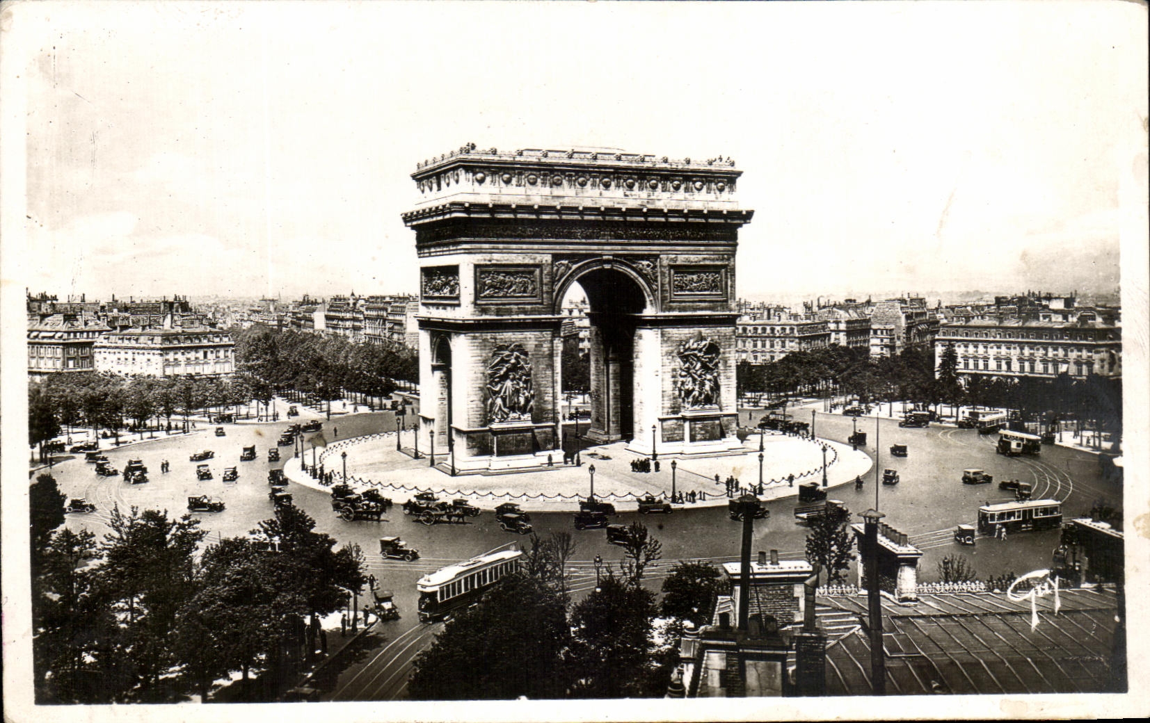 CPA Paris Et Ses Merveilles Place de L'Etoile