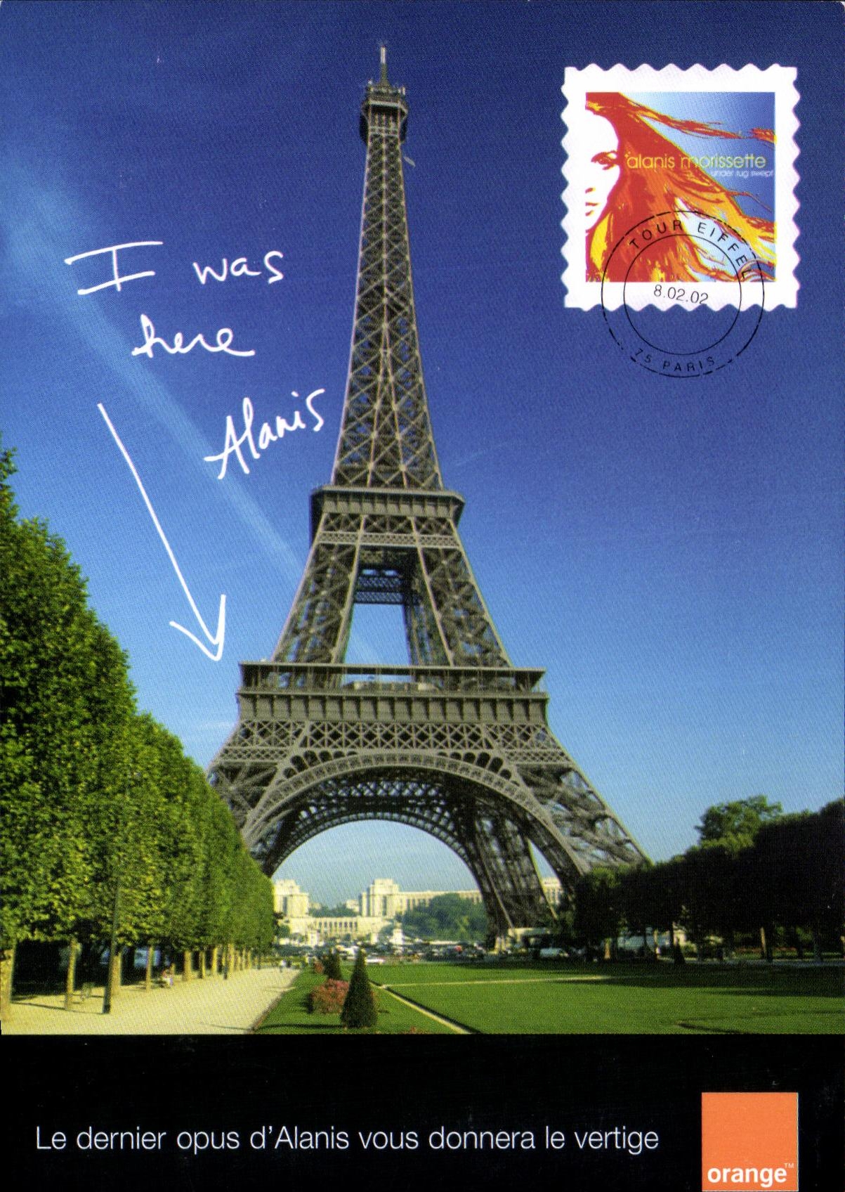 CPM Paris Le Dernier opus d'Alanis vous donnera le Vertige Orange Alanis Morissette