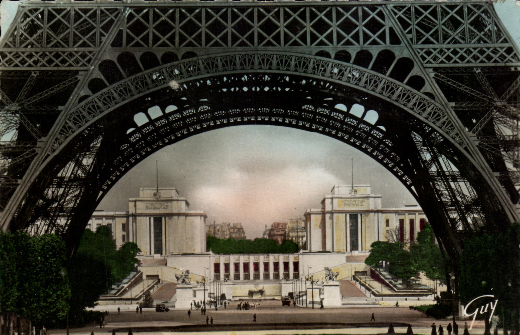 CPSM Paris la Tour Eiffel Et Ses Merveilles