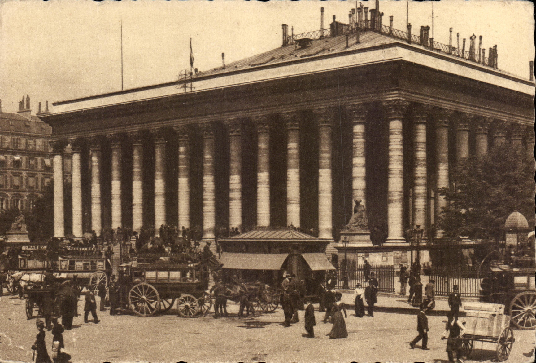 CPA Paris the Place of the Stock Exchange