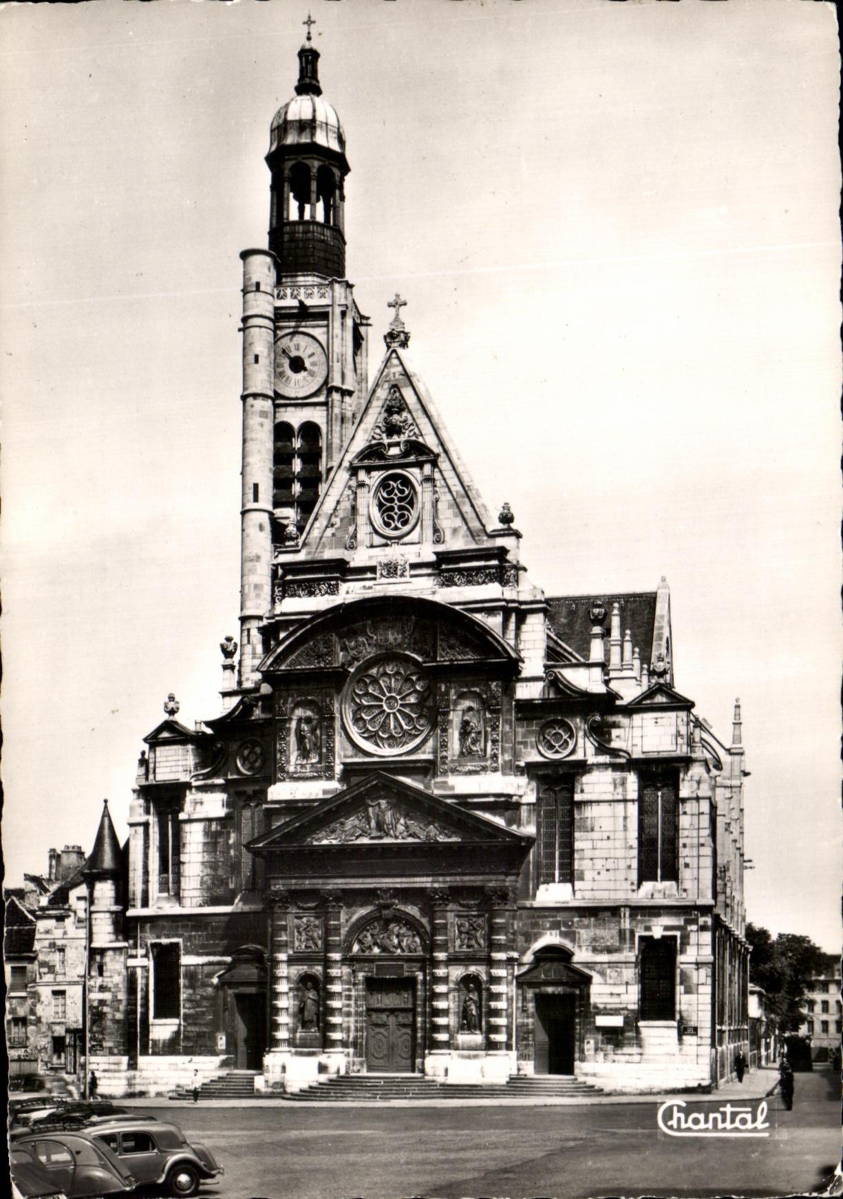 CPSM Paris Church Saint Etienne of the Mount