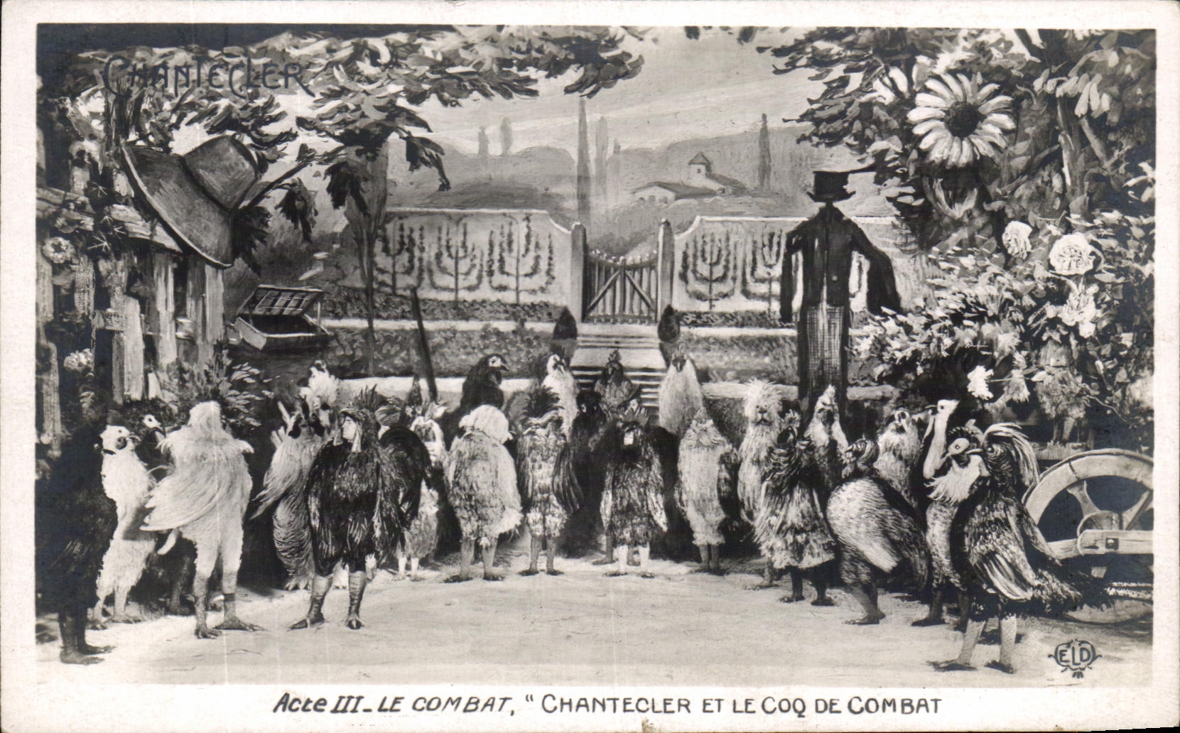 Acto de CPA el combate de Chantecler y el martillo de lucha