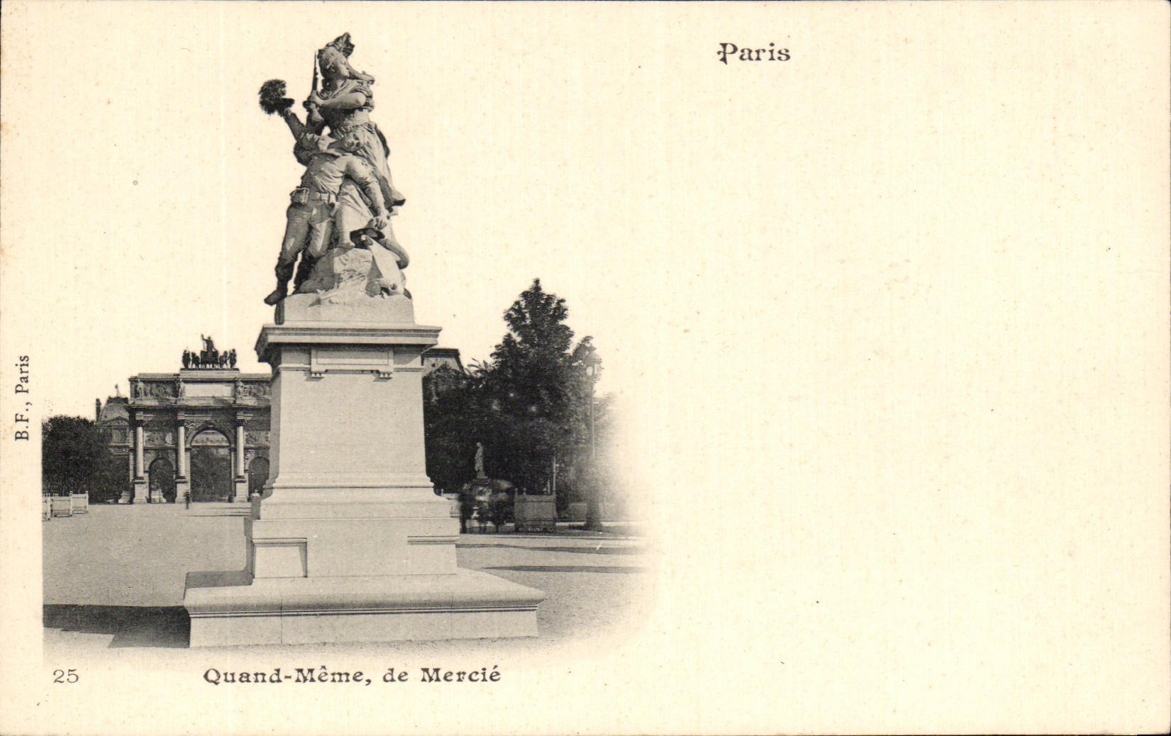 CPA Paris Nevertheless De Marcie