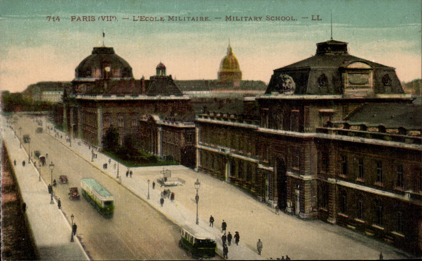 CPA Paris the Military academy Militaria