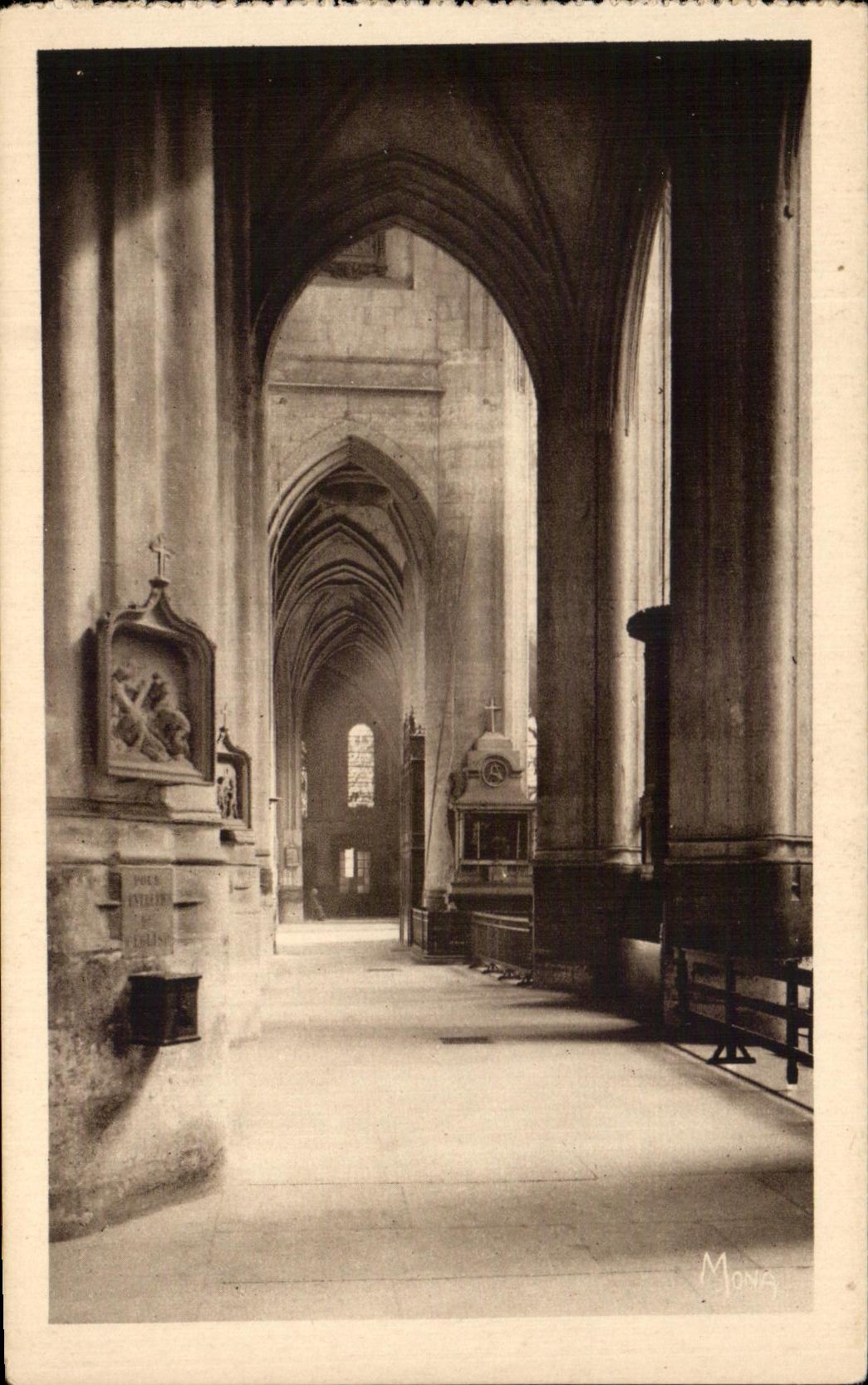 CPA Church Saint Gervais Paris