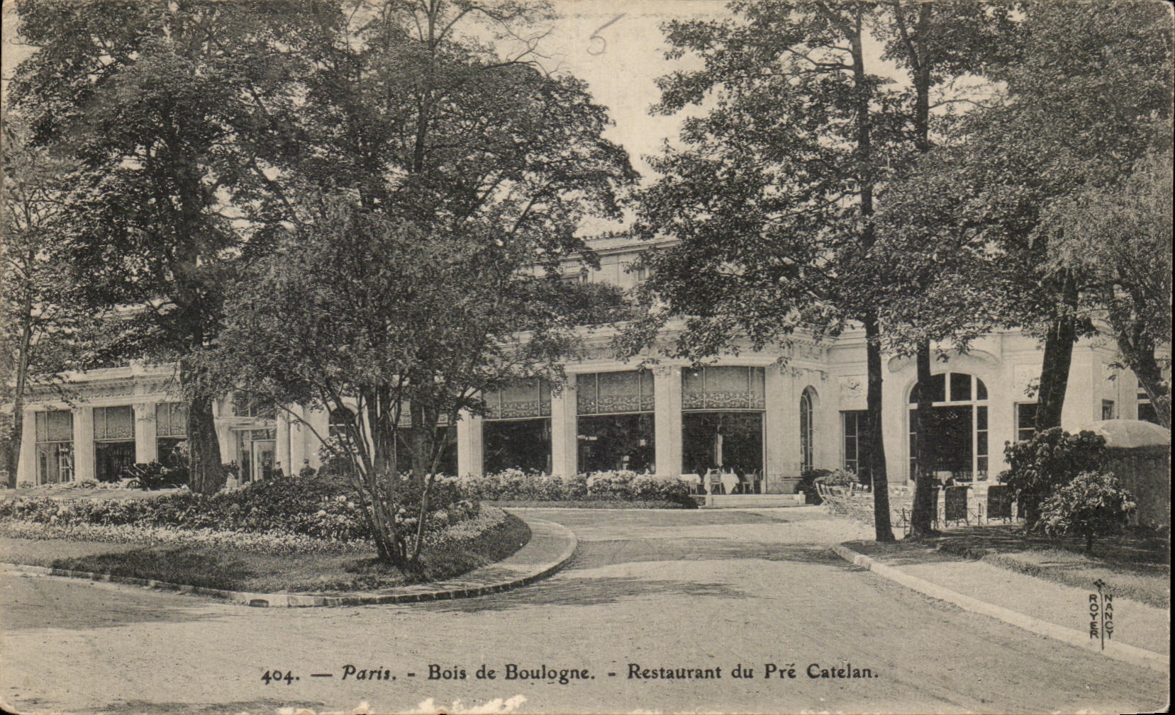 CPA Paris Bois de Boulogne Restaurant du Pre Catelan