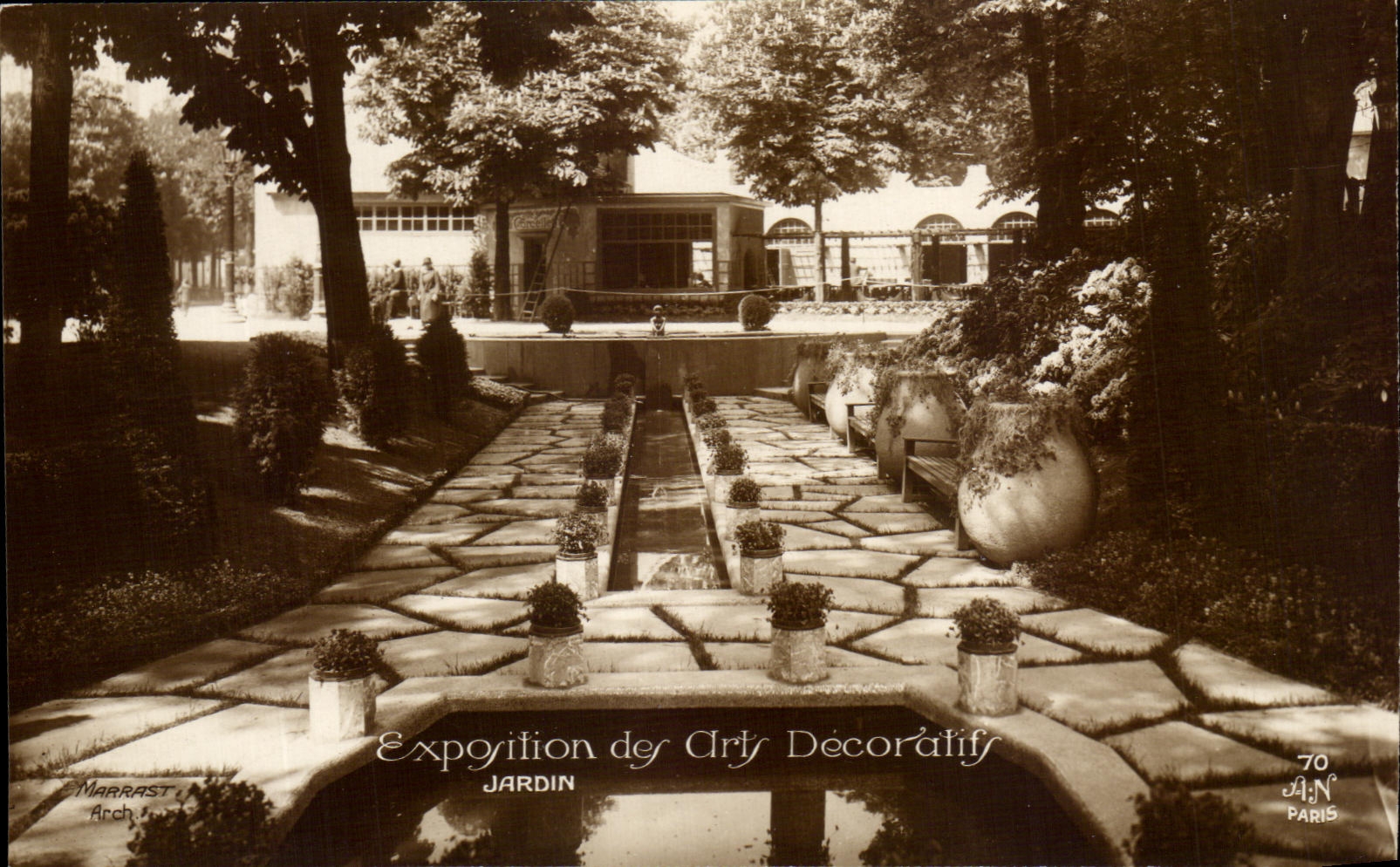 CPA Fair of Cirty Decoralifs Paris Garden