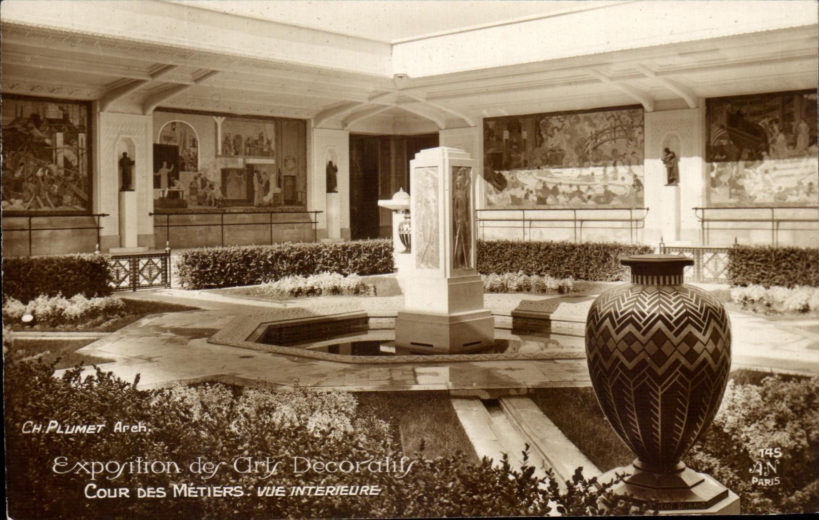 Decorative CPA Fair of Cirty Court Of the Trades Seen Interior