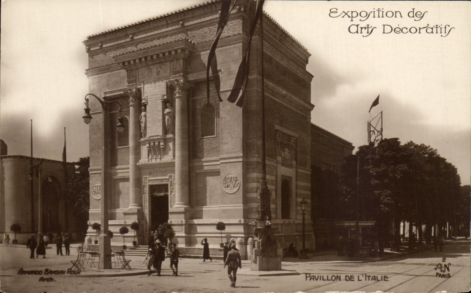 Decorative CPA Fair of Cirty house Of Italy