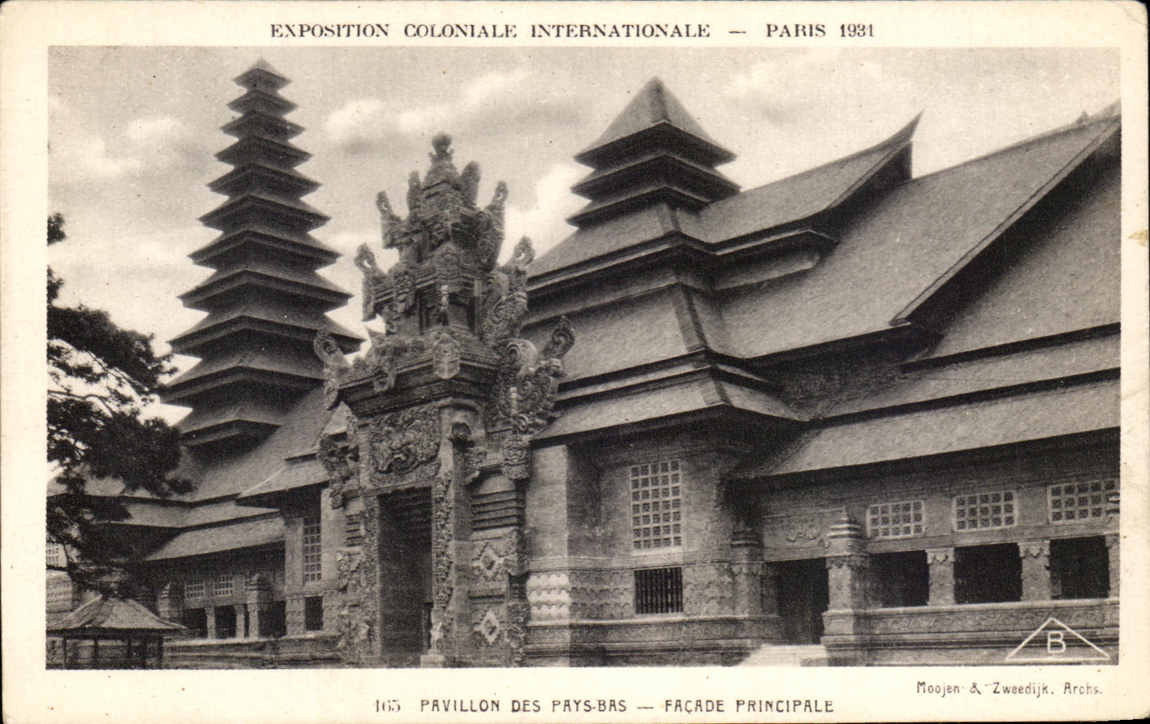 International CPA Expostion Colonial Paris House Of the Netherlands