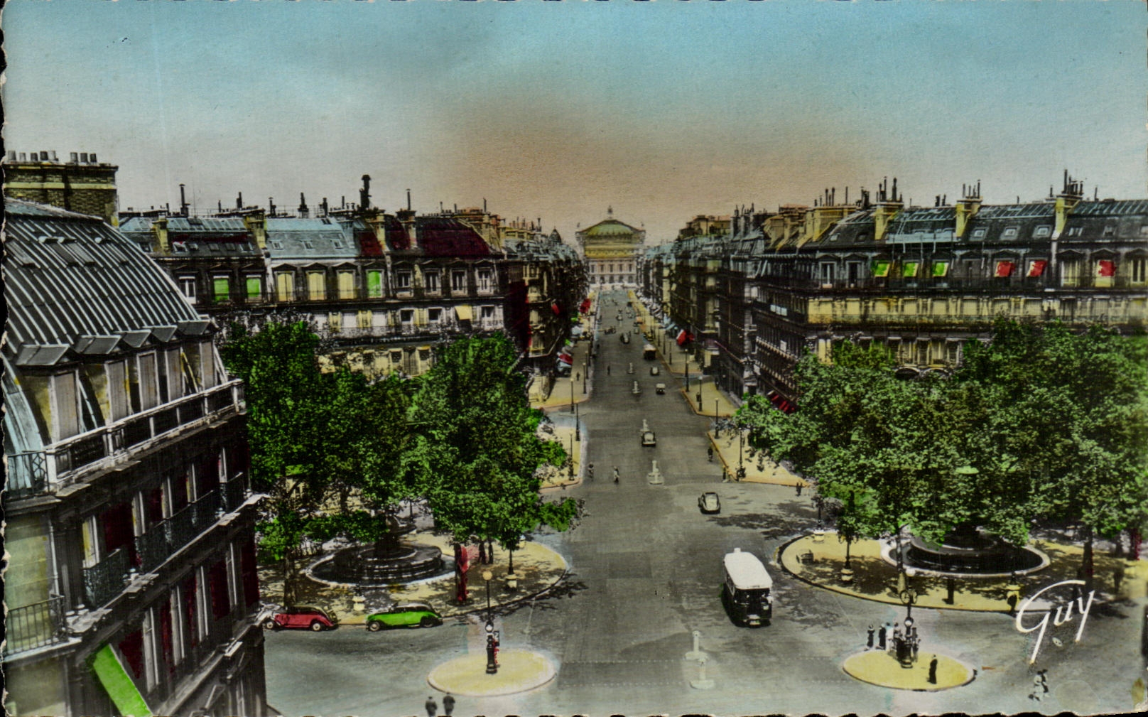 CPA Paris And Its Wonders Avenue of Opera