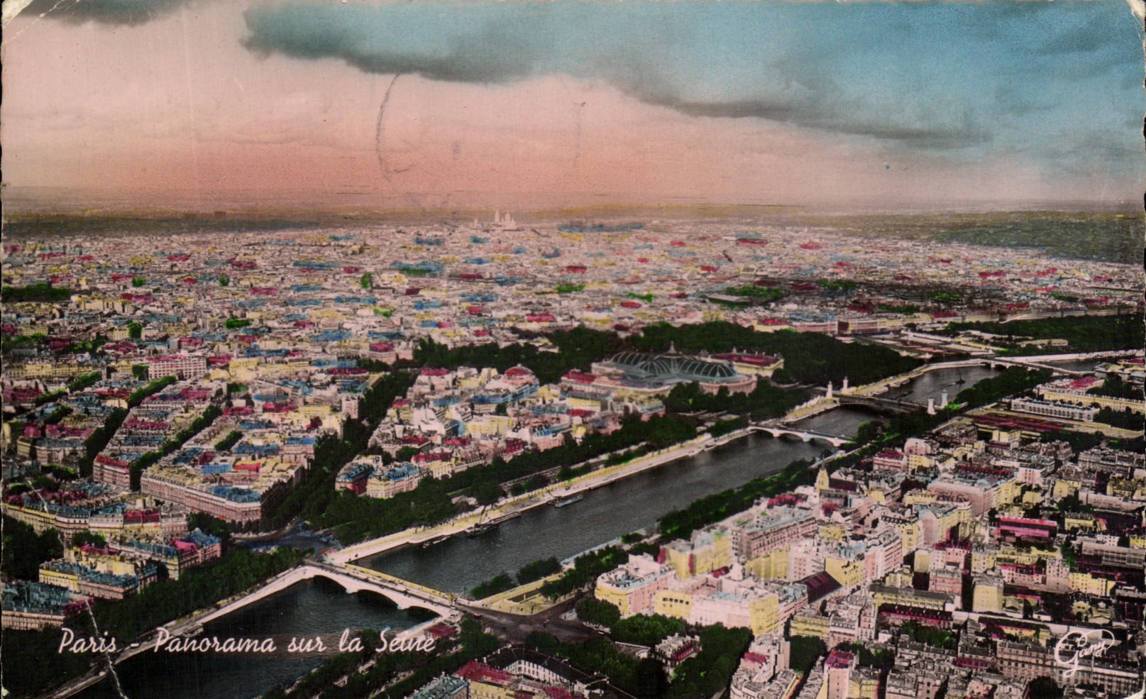 Panorama de CPA Paris del Seine