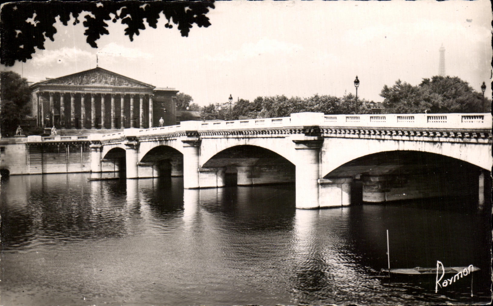 CPA Paris the Bridge Of the Harmony And the National Assembly