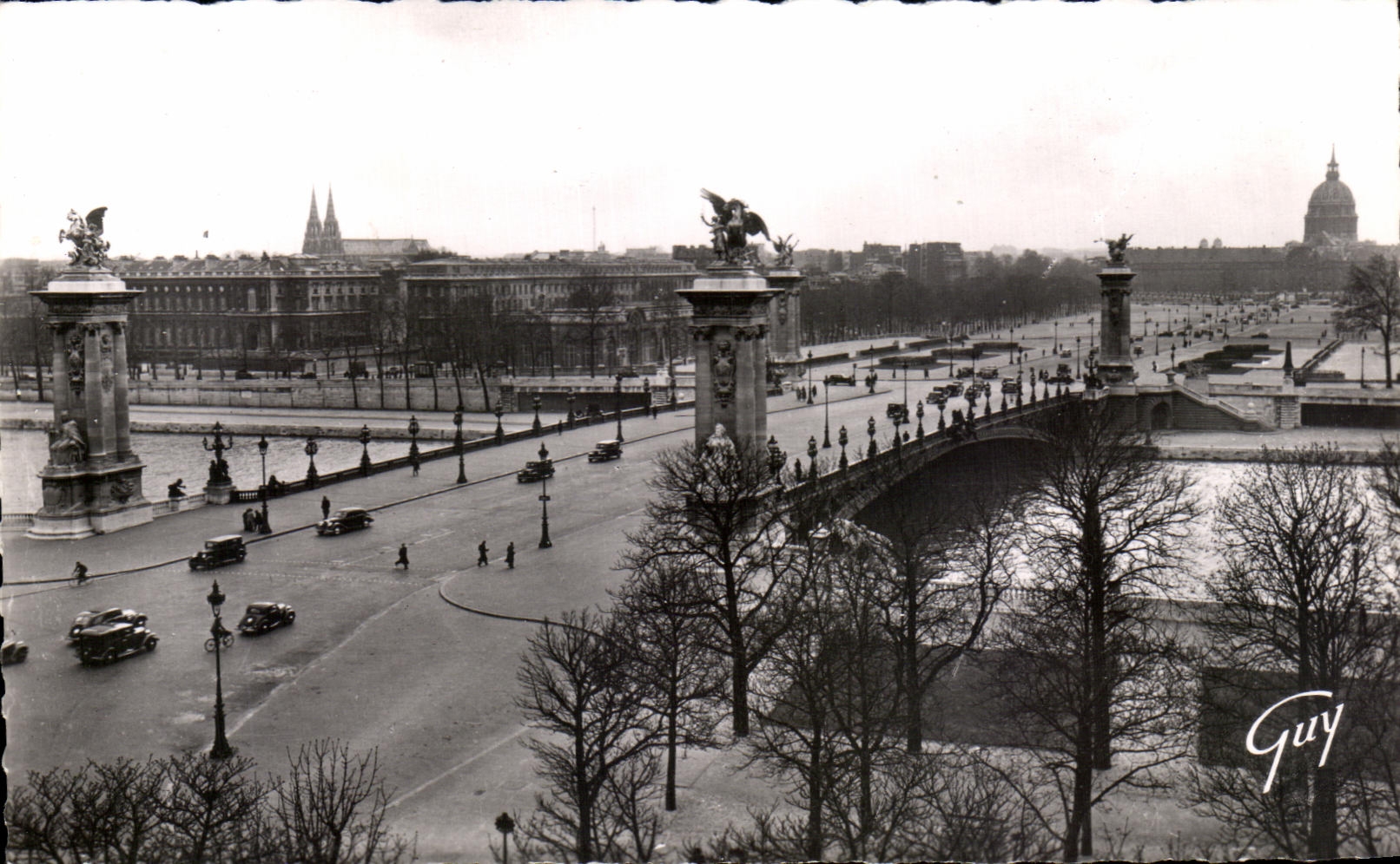 CPA Paris And Its Wonders the Bridge Alexandre III And the Esplanade of Invalides