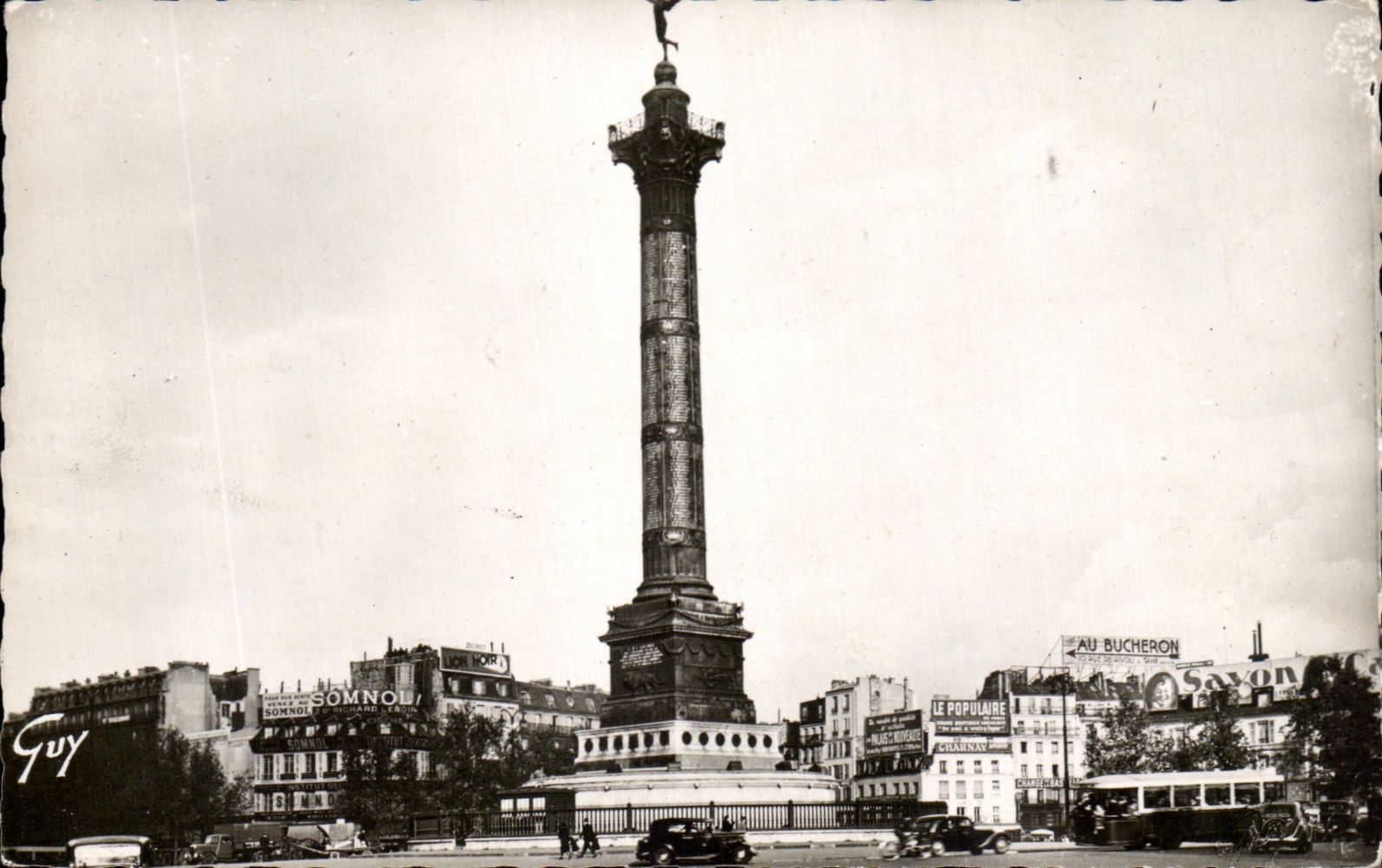 CPA Paris And its mervailles Place of the Bastille
