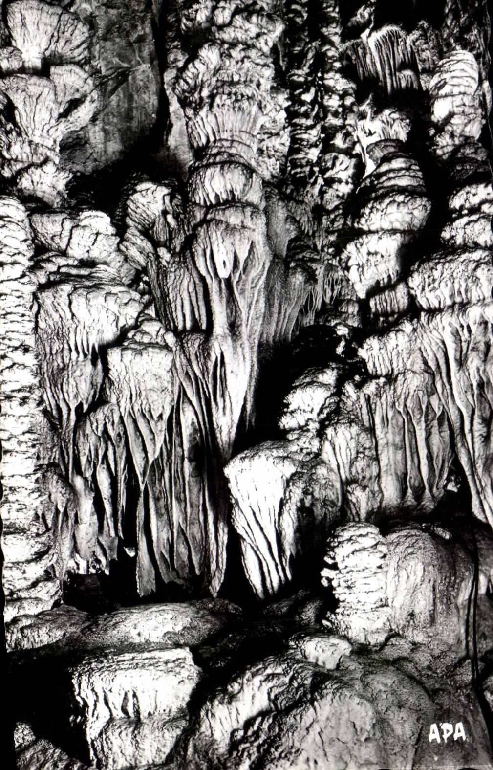 CPA By Traversing the Falls Of the Tarn the Swallow-hole Armand Riviere petrifiee