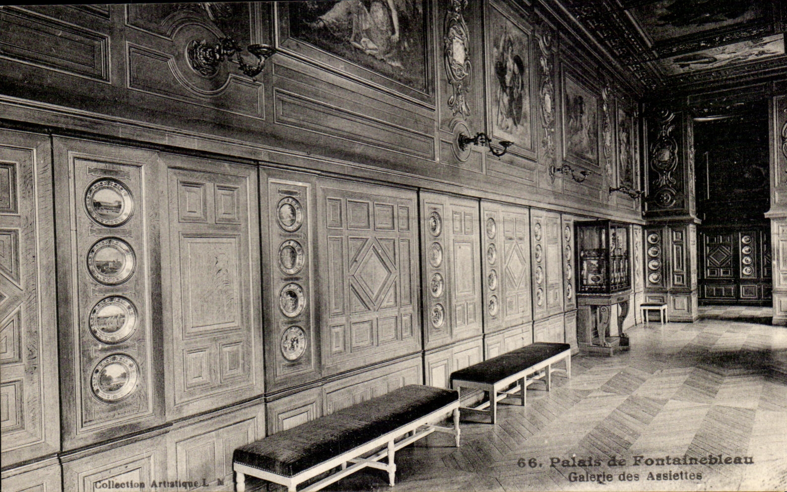 CPA Palate De Fontainebleau Gallery Of the Plates