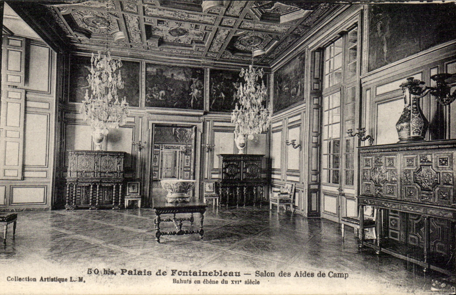 CPA Palate De Fontainebleau Living room Of the Aide-de-camps