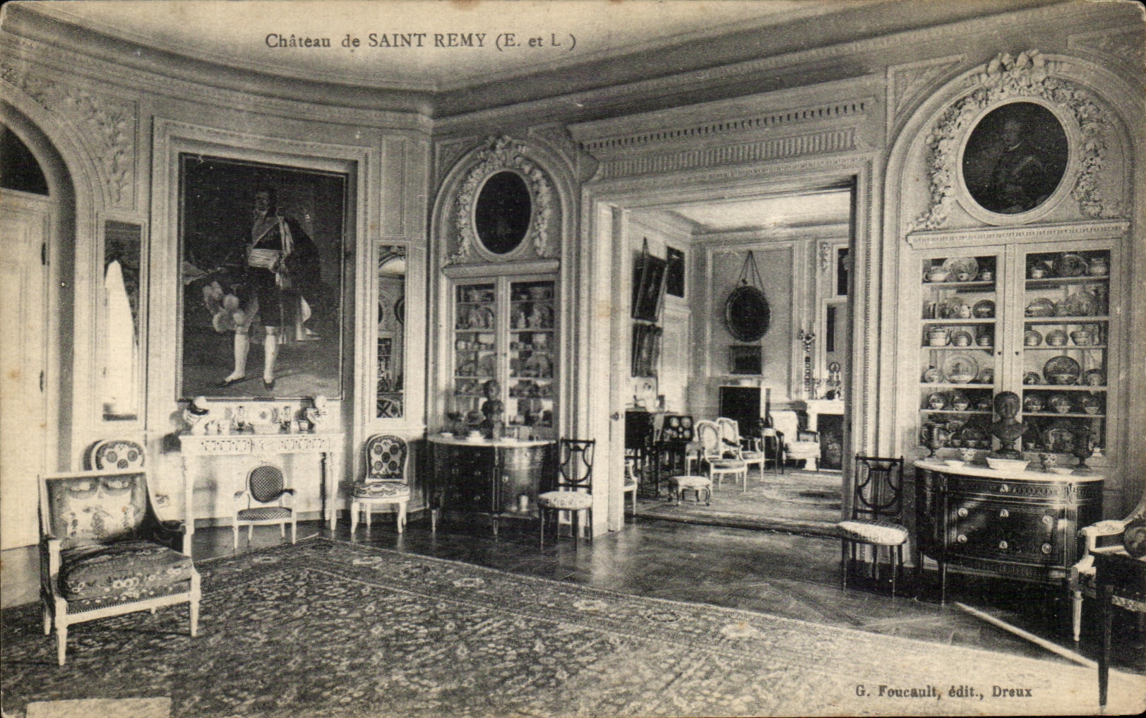 CPA Castle of Saint Remy