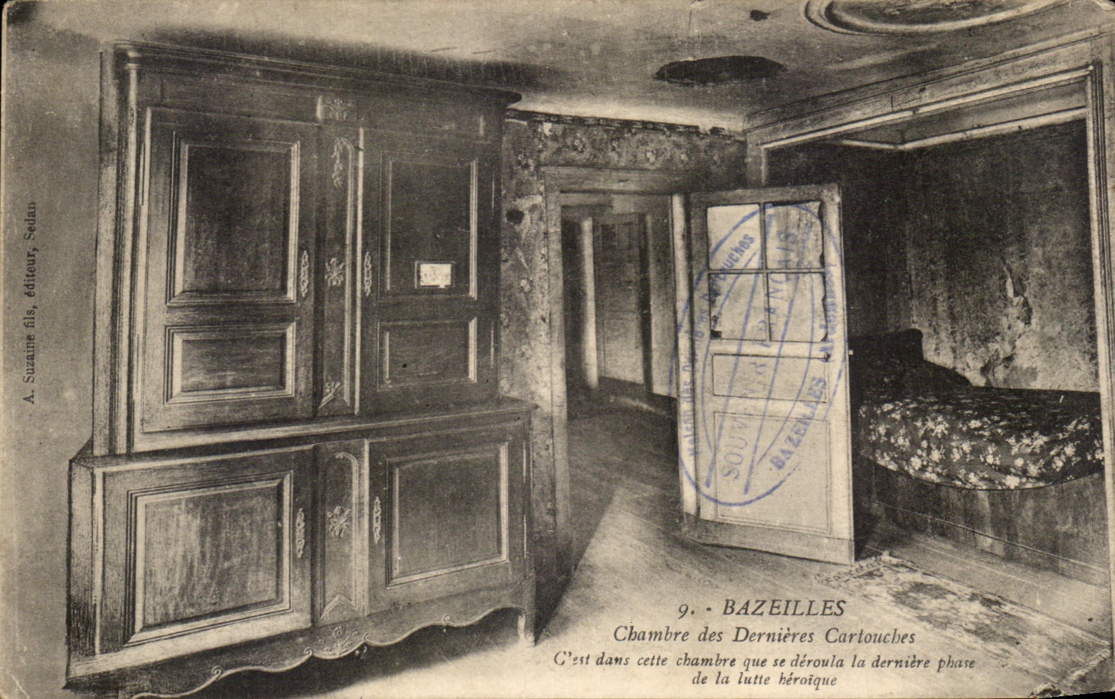 Sitio de CPA Bazeilles del militaria pasado de los cartuchos