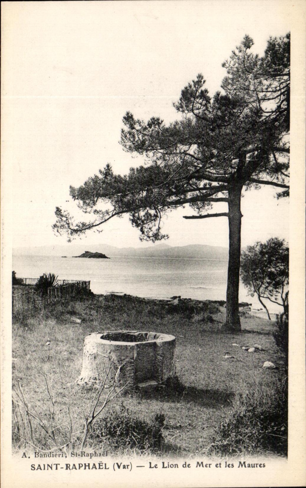 CPA Saint Raphel Le Lion De Mer et les Maures