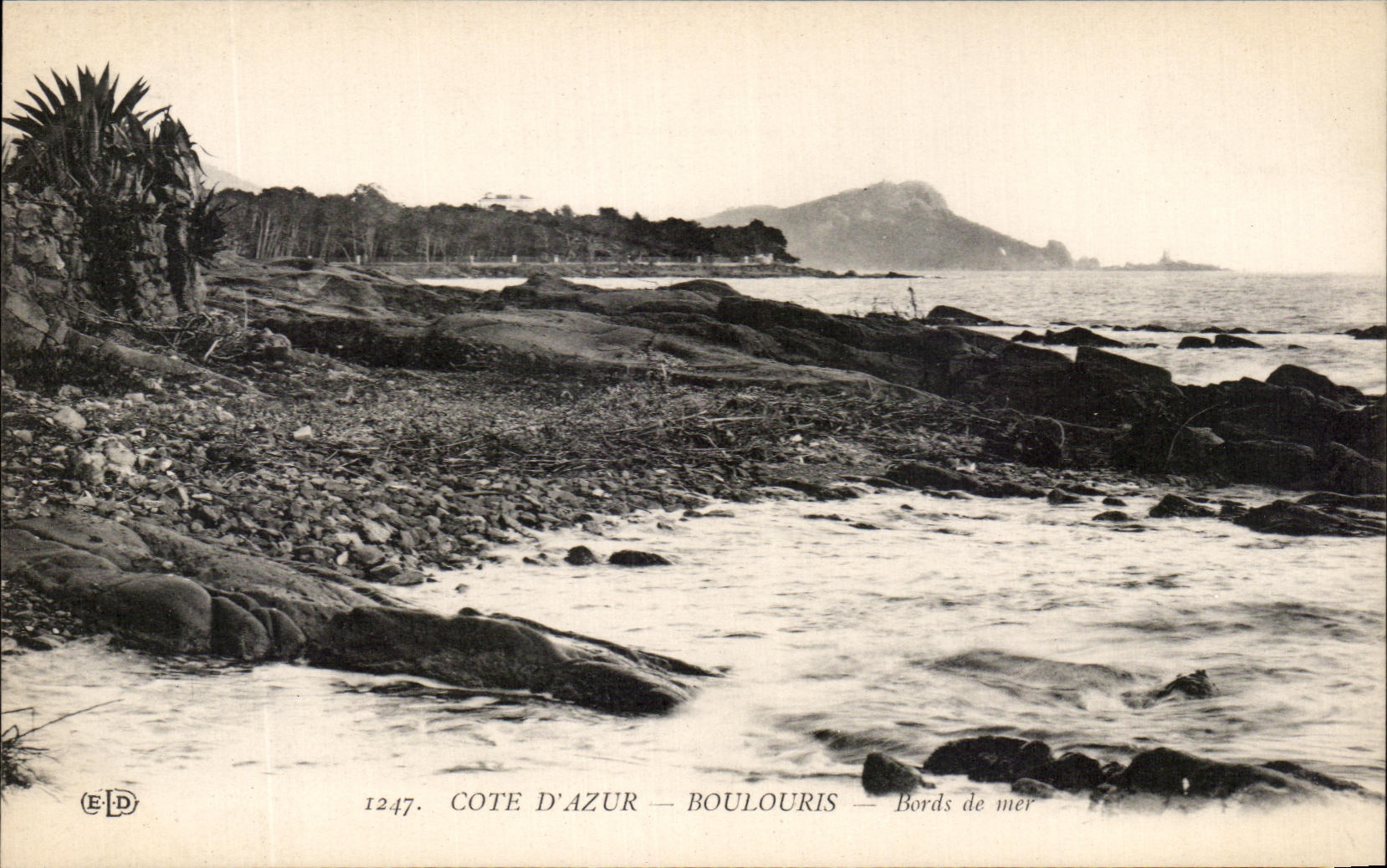 CPA Cote D'Azur Boulouris Bords de mer