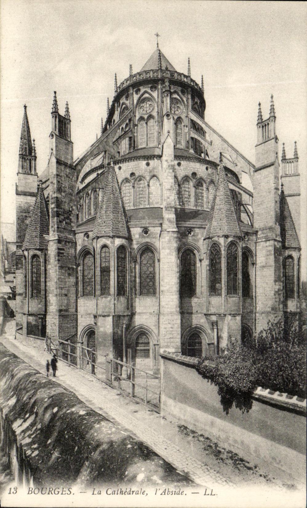 Catedral I Abside del La de CPA Bourges