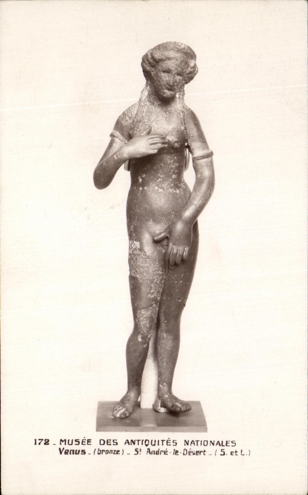 CPA Musee Des Antiquites Nationales Venus St Andre le desert
