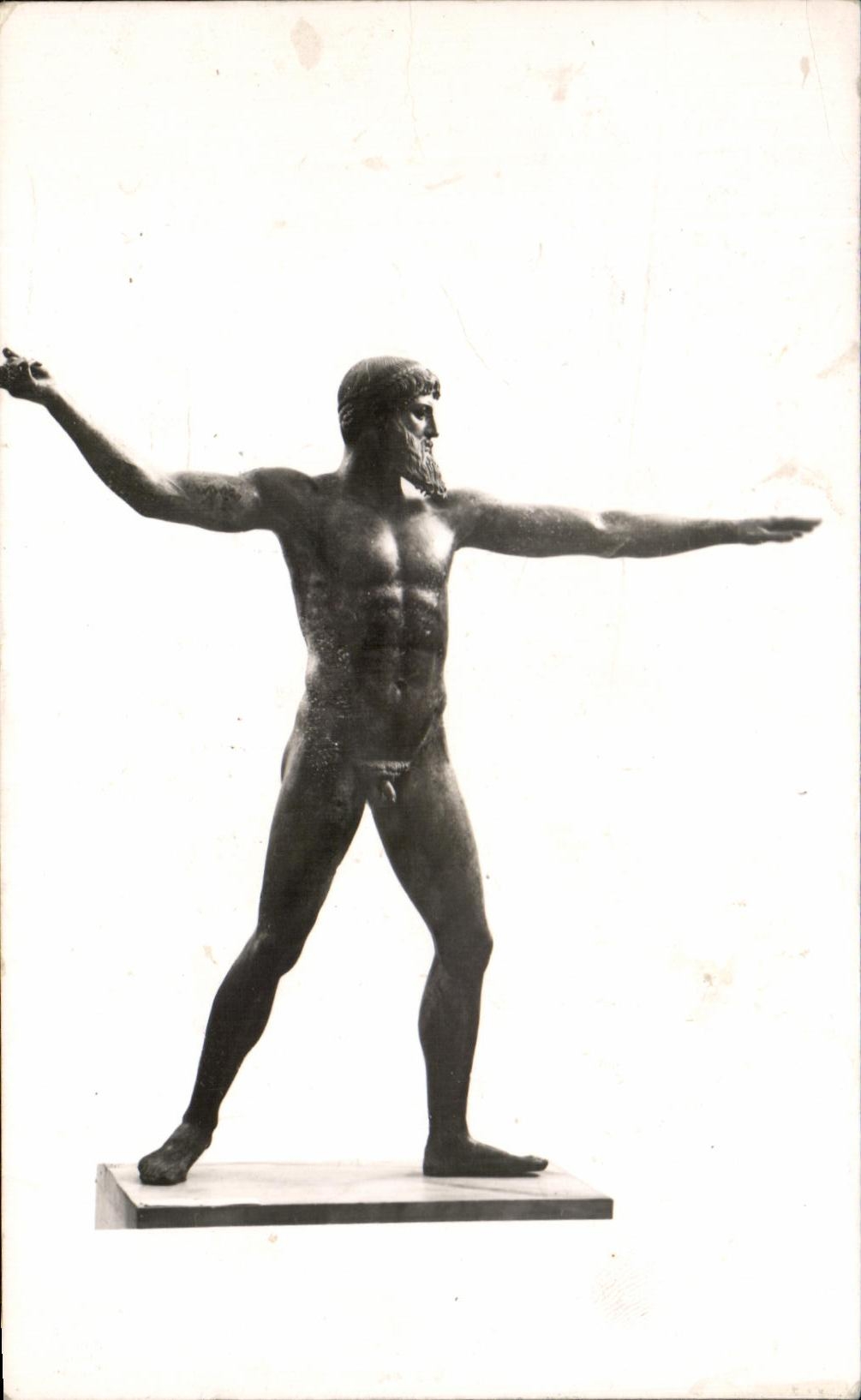 CPA Grece Statue