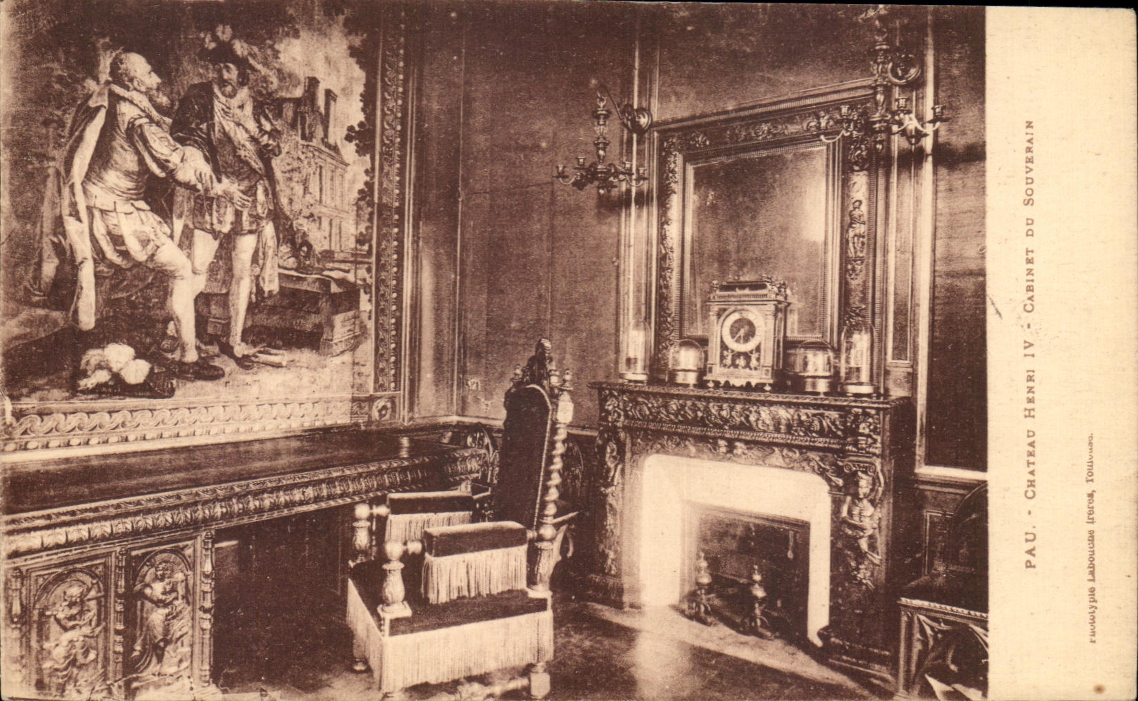 CPA Chateau Henri Carinet Du Souverain