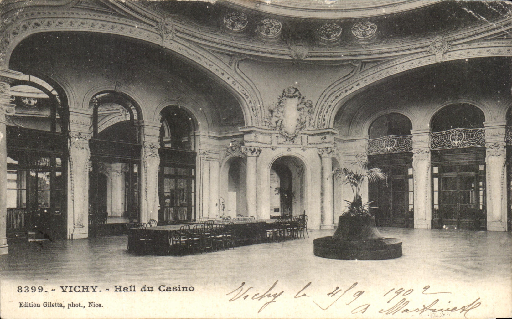 CPA Vichy Hall du Casino
