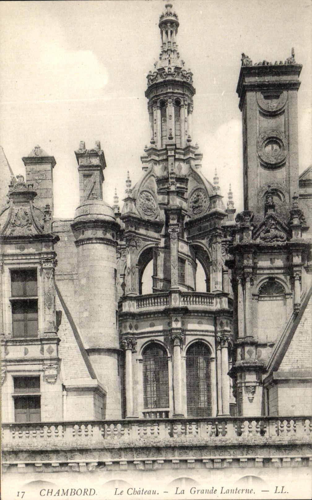 CPA Chambord Le Chateau La Grande Lanterne