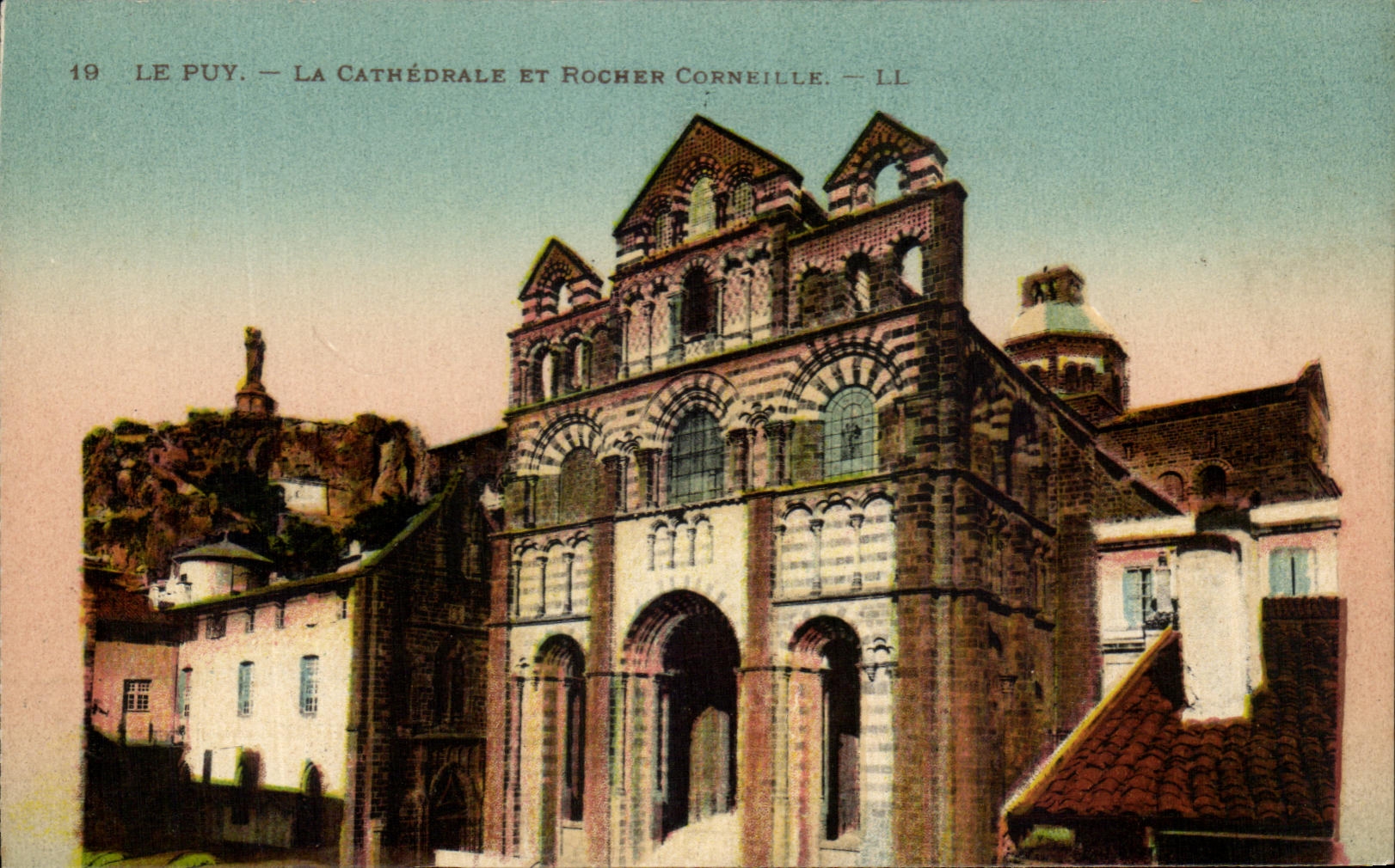 CPA Puy La Cathedral And Rock Crow