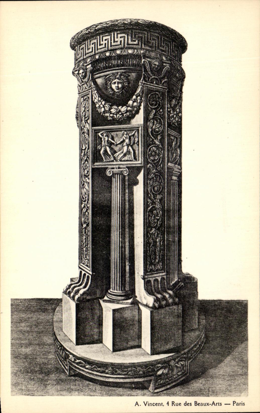 CPA Vase antique
