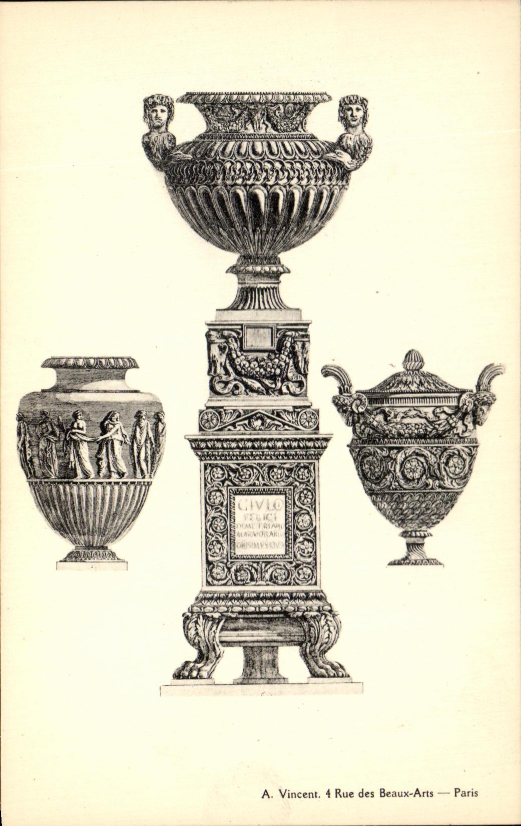 CPA Vase Antiquite