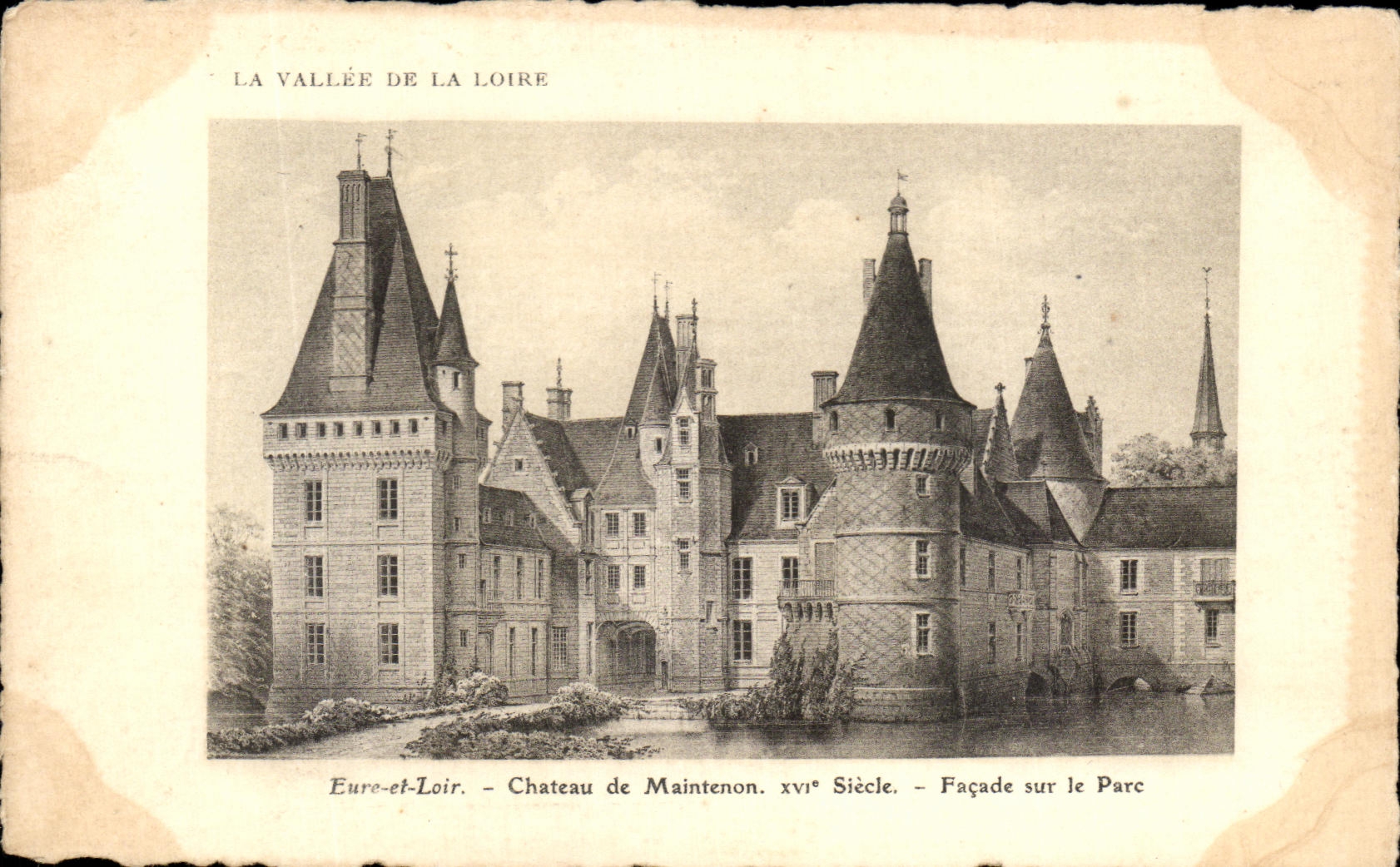 CPA the Loire Valley the Eure and the Loire Castle of Maintenon