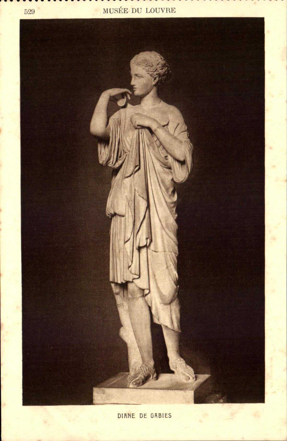 CPA Musee Du Louvre Diane de Gabies