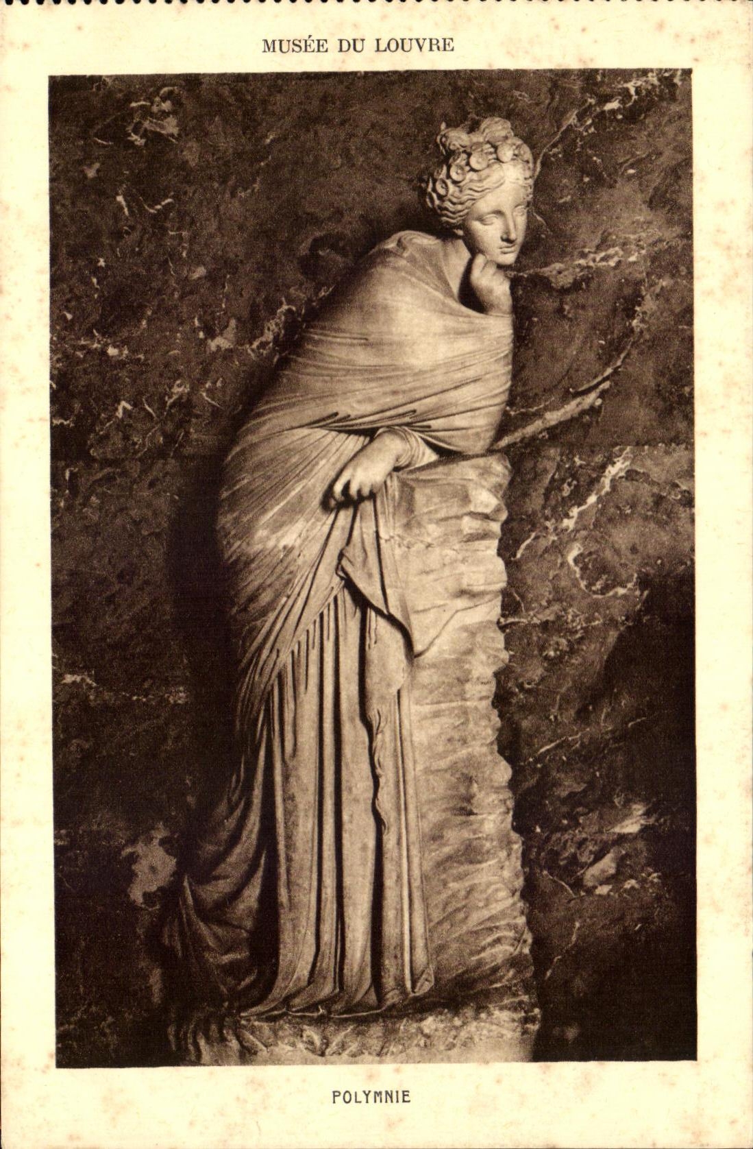 CPA Musee Du Louvre Polymnie
