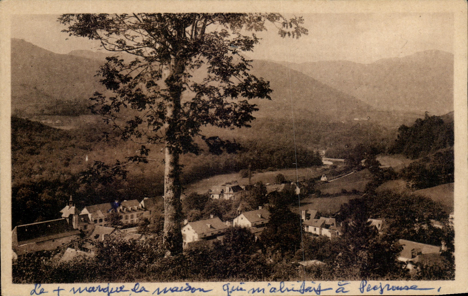 CPA Peyrouse Vue Generale