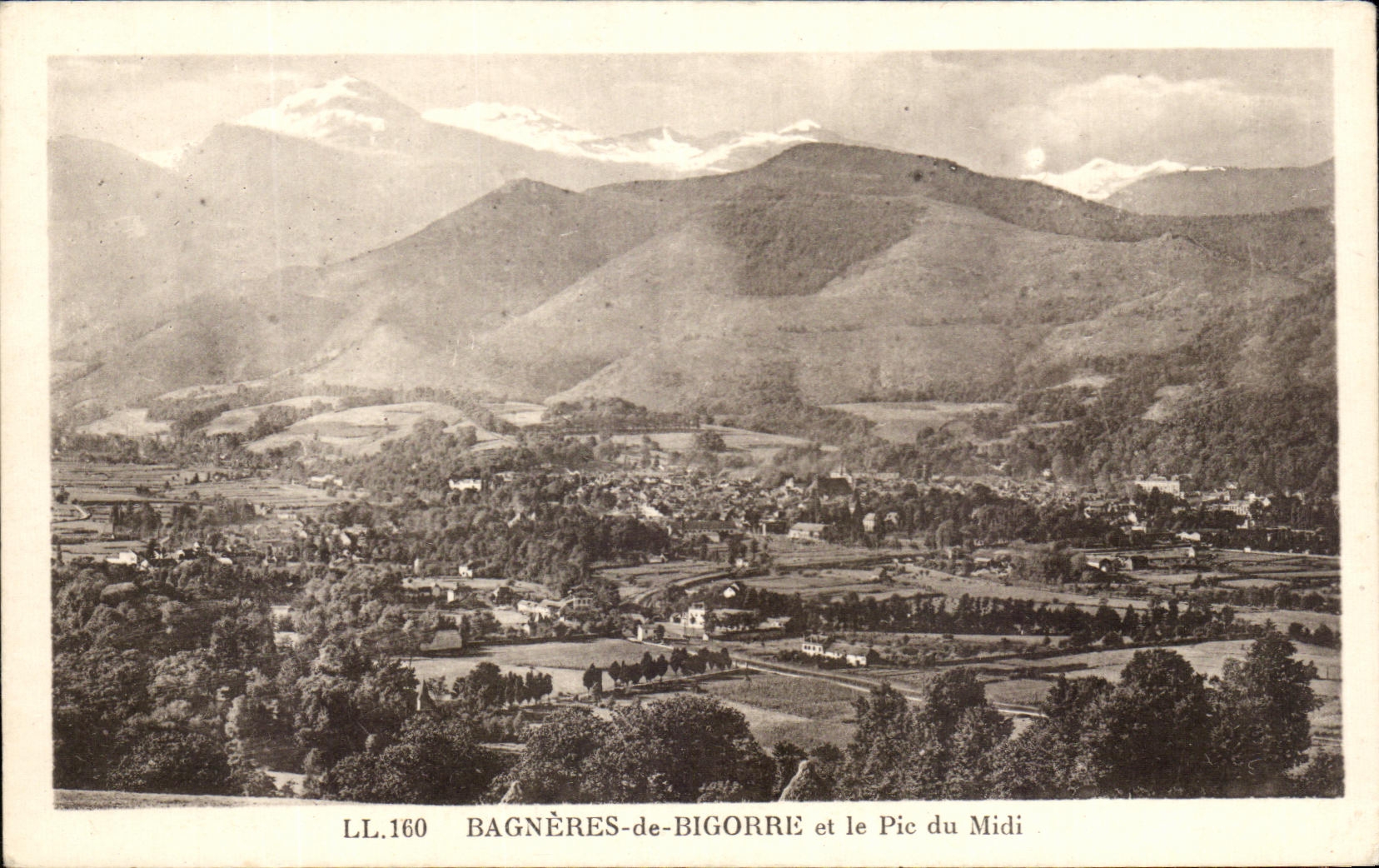 CPA Bagneres De Bigorre And the Peak Of the South