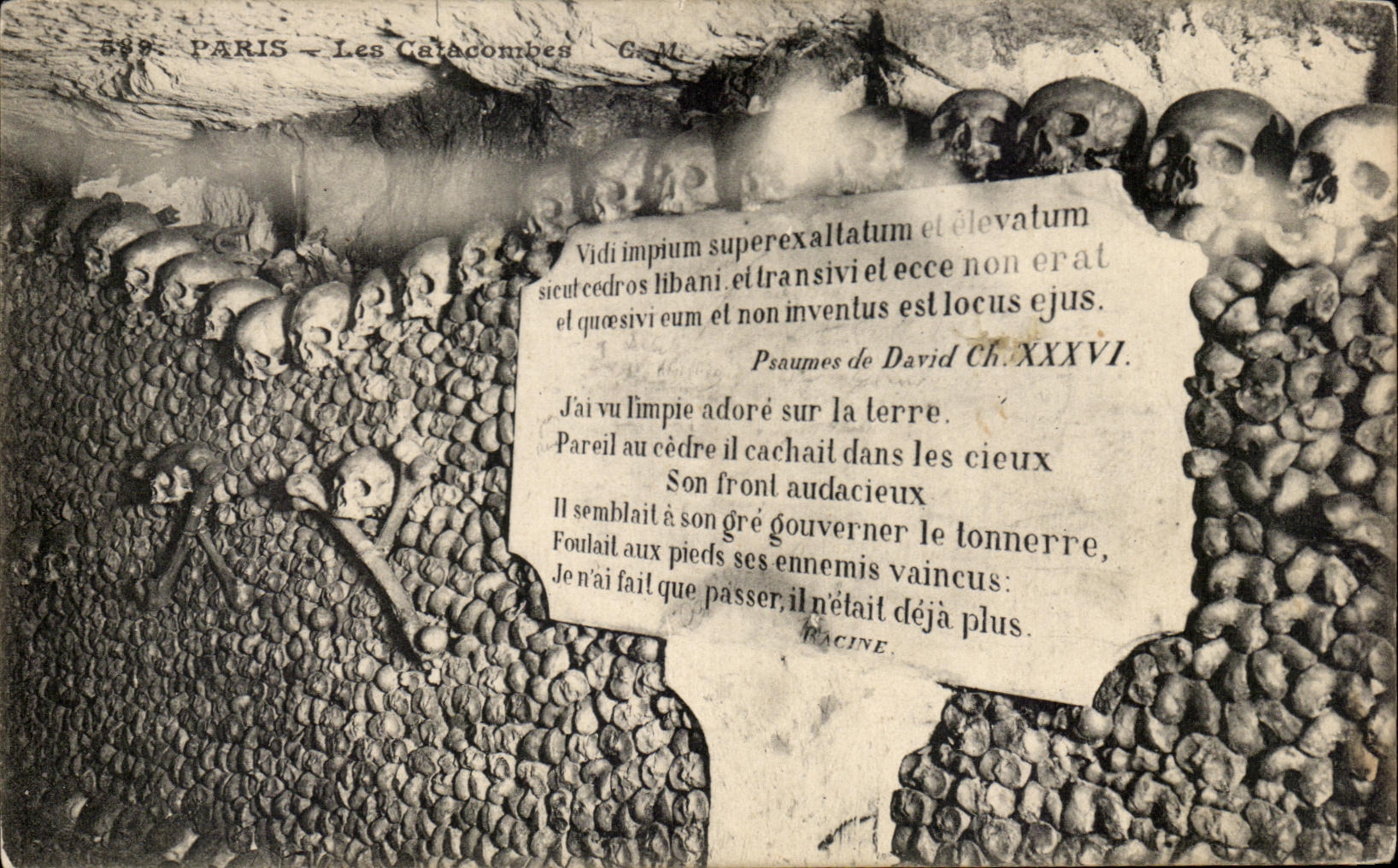 CPA Paris Catecombes